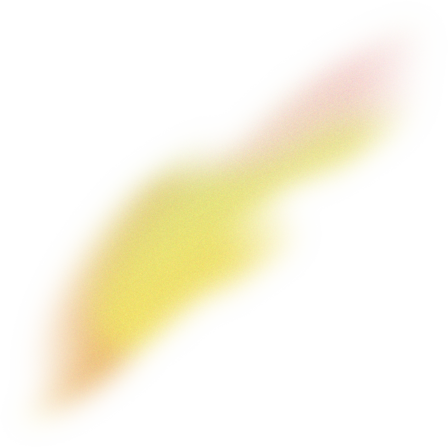 Glowy Gradient Abstract Brush Stroke Blob