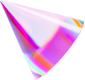 3D Holographic Glass Cone